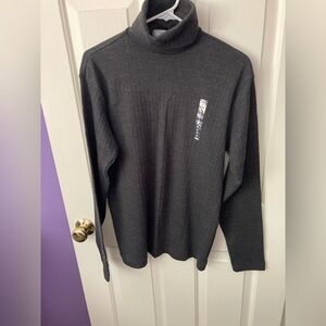 Old Navy Men's Charcoal Long Sleeve Turtleneck Tee